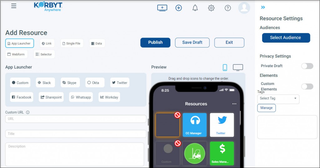 Adding Resources | Korbyt Knowledge Base